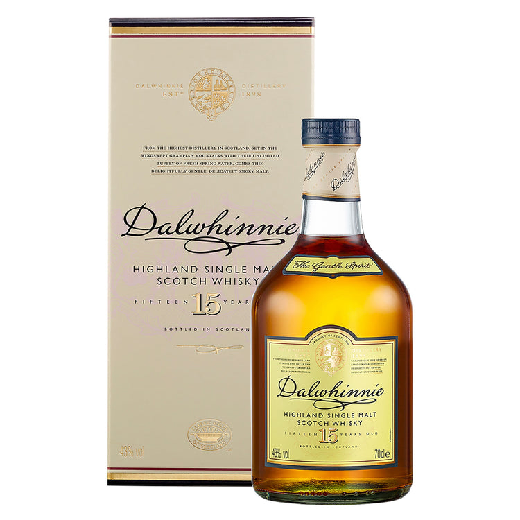 Dalwhinnie 15 Years Old Single Malt Scotch Whisky, 70cl