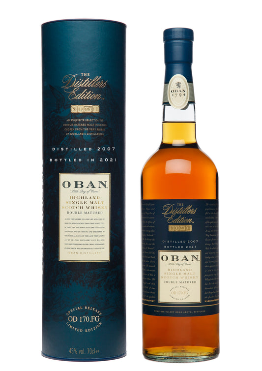 Oban 2021 Distillers Edition Single Malt Scotch Whisky, 70cl
