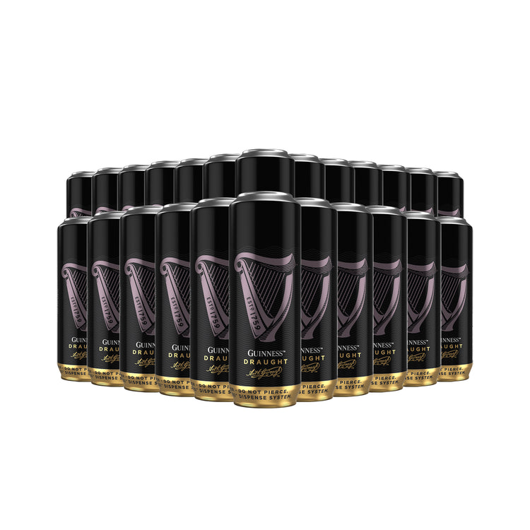 Guinness MicroDraught Cans, 558ml x 24 pack Bundle