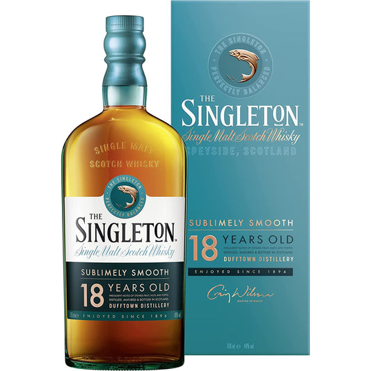 Singleton of Dufftown 18 Year Old Single Malt Scotch Whisky, 70cl