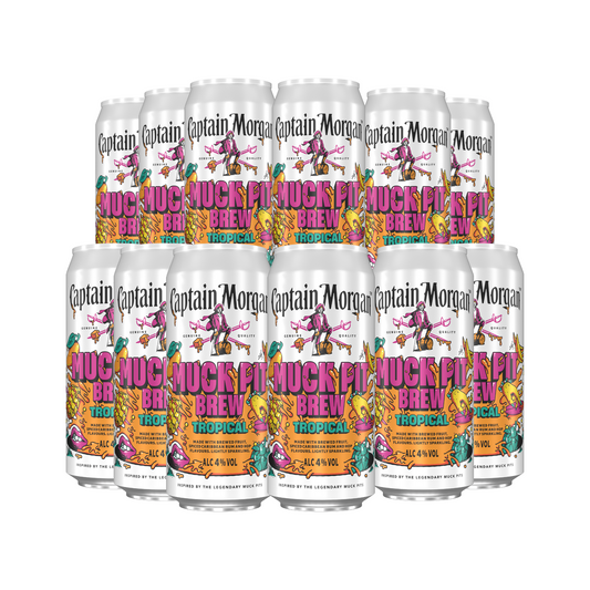Captain Morgan Muck Pit Brew Cans, 12 x 440ml