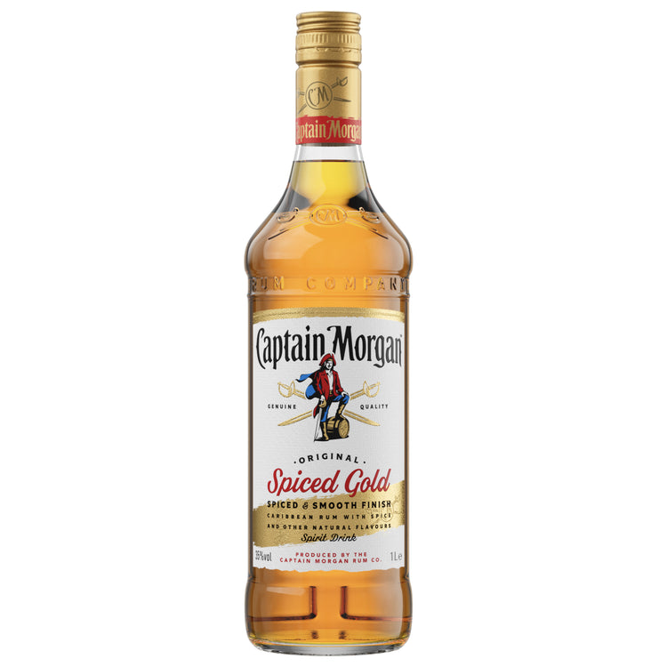 Captain Morgan Original Spiced Gold Spirit Drink, 1L