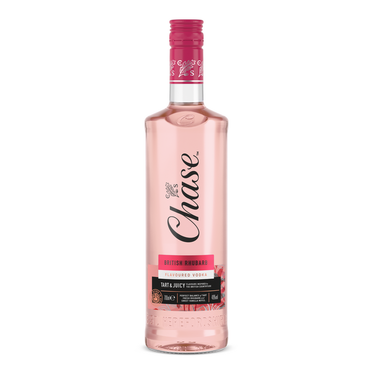 Chase British Rhubarb Vodka, 70cl