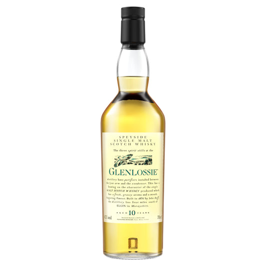 Glenlossie 10 Year Old Flora & Fauna Single Malt Whisky, 70cl