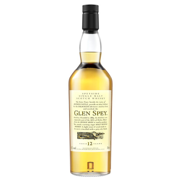 Glen Spey 12 Year Old Flora & Fauna Single Malt Whisky, 70cl