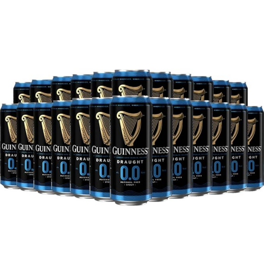Guinness Draught 0.0%, 24x440ml Bundle