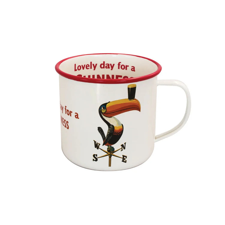 Guinness Gilroy Enamel Mug Toucan