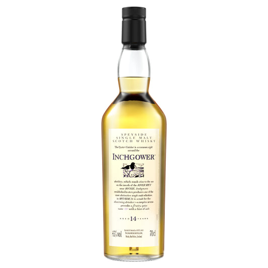 Inchgower 14 Year Old Flora & Fauna Single Malt Whisky, 70cl
