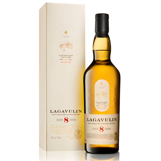 Lagavulin 8 Year Old Single Malt Scotch Whisky, 70cl