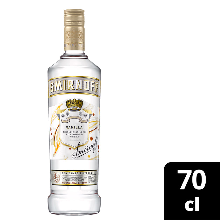 Smirnoff Vanilla Flavoured Vodka, 70cl