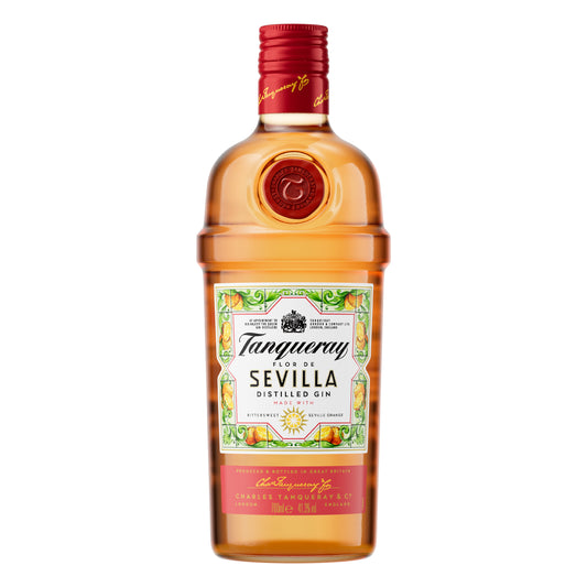 Tanqueray Flor de Sevilla Orange Flavoured Distilled Gin, 70 Cl