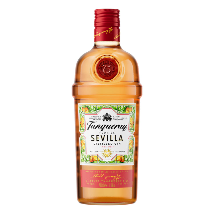 Tanqueray Flor de Sevilla Orange Flavoured Distilled Gin, 70 Cl